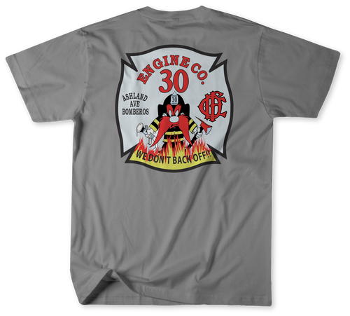 Unofficial Chicago Fire Department Firehouse 30 Shirt