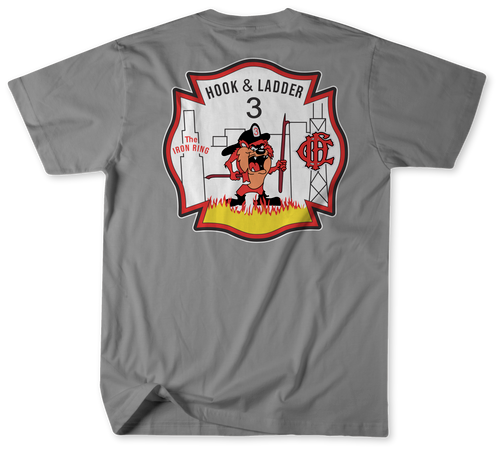 Unofficial Chicago Fire Department Firehouse 42 Hook and Ladder 3 Shirt Unofficial Chicago Fire Department Firehouse 42 Hook and Ladder 3 Shirt