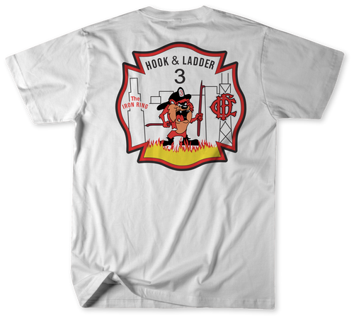 Unofficial Chicago Fire Department Firehouse 42 Hook and Ladder 3 Shirt