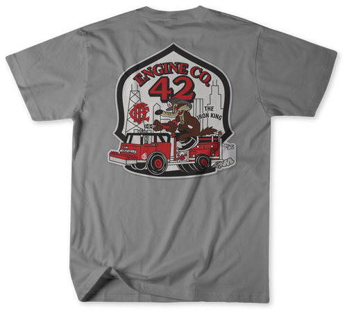 Unofficial Chicago Fire Department Firehouse 42 Truck 3 Shirt Unofficial Chicago Fire Department Firehouse 42 Truck 3 Shirt