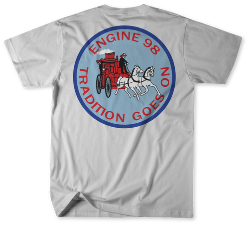 Unofficial Chicago Fire Department Firehouse 98 v2 Shirt