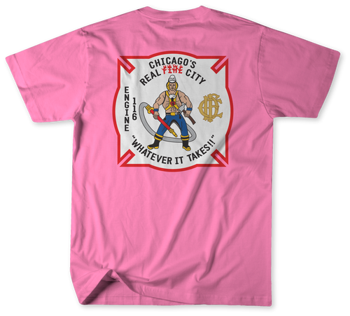 Unofficial Chicago Fire Department Firehouse 116 v3 Shirt Unofficial Chicago Fire Department Firehouse 116 v3 Shirt