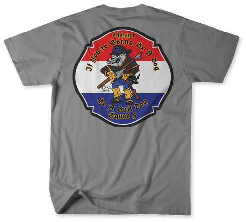 Unofficial Chicago Fire Department Firehouse 116 Squad 5 Shirt Unofficial Chicago Fire Department Firehouse 116 Squad 5 Shirt