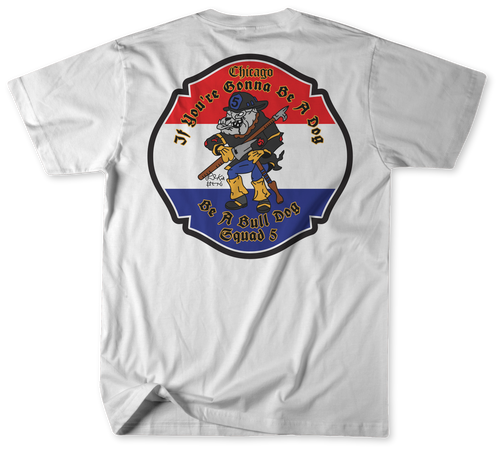 Unofficial Chicago Fire Department Firehouse 116 Squad 5 Shirt Unofficial Chicago Fire Department Firehouse 116 Squad 5 Shirt