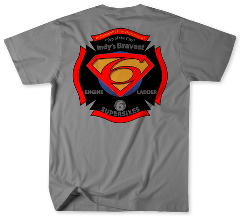 Unofficial  Indianapolis Fire Department Station 6 v1 Shirt Unofficial  Indianapolis Fire Department Station 6 v1 Shirt