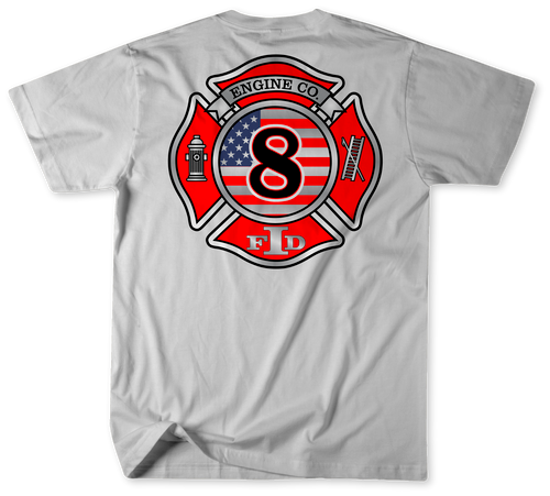 Unofficial  Indianapolis Fire Department Station 8 Shirt