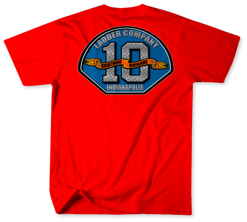 Unofficial  Indianapolis Fire Department Station 10 Shirt