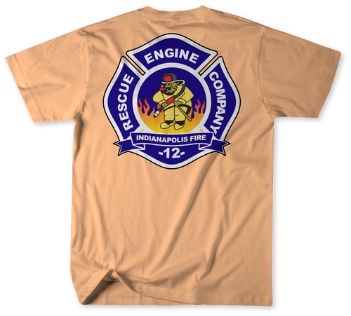 Unofficial  Indianapolis Fire Department Station 12 Shirt