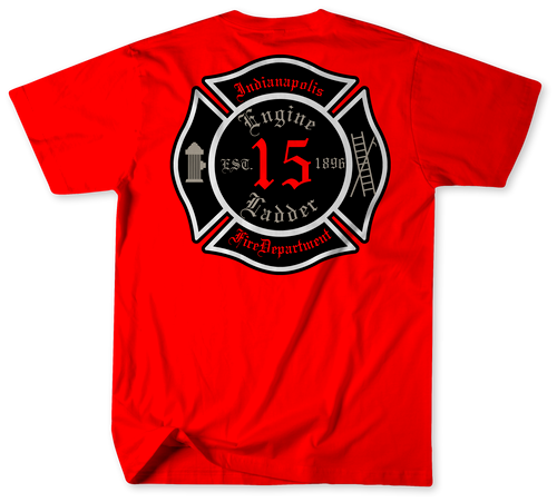 Unofficial  Indianapolis Fire Department Station 15 Shirt