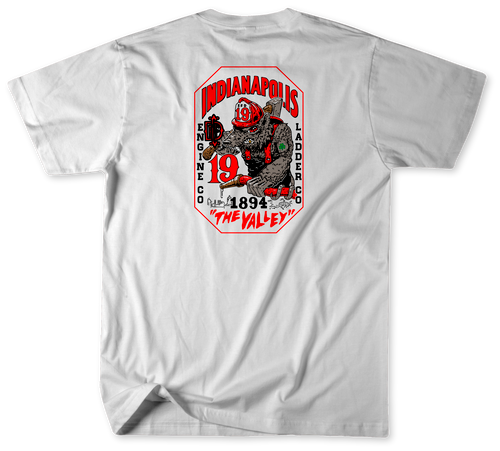 Unofficial  Indianapolis Fire Department Station 19 Shirt