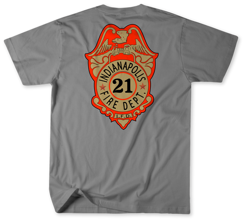 Unofficial  Indianapolis Fire Department Station 21 Shirt