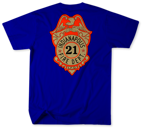 Unofficial  Indianapolis Fire Department Station 21 Shirt