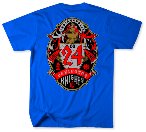 Unofficial  Indianapolis Fire Department Station 24 Shirt Unofficial  Indianapolis Fire Department Station 24 Shirt