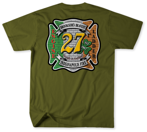 Unofficial  Indianapolis Fire Department Station 27 Shirt