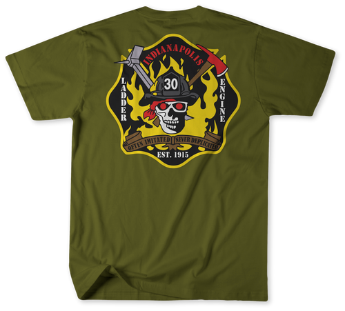 Unofficial  Indianapolis Fire Department Station 30 Shirt
