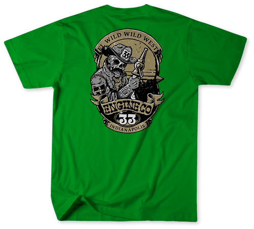 Unofficial  Indianapolis Fire Department Station 33 Shirt