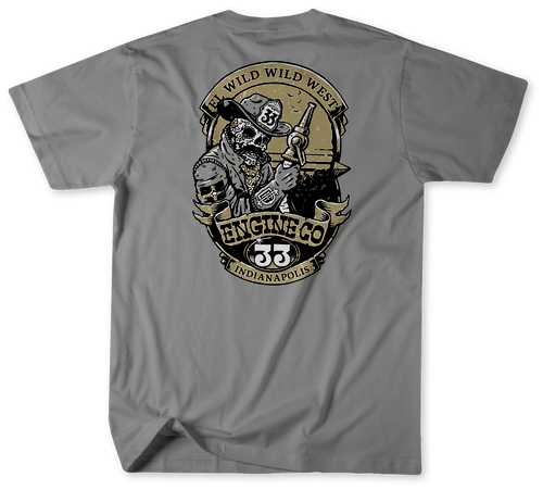 Unofficial  Indianapolis Fire Department Station 33 Shirt