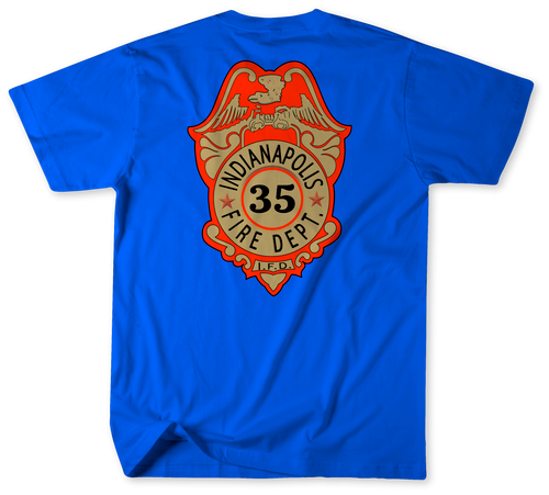 Unofficial  Indianapolis Fire Department Station 35 Shirt