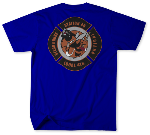 Unofficial  Indianapolis Fire Department Station 46 Shirt