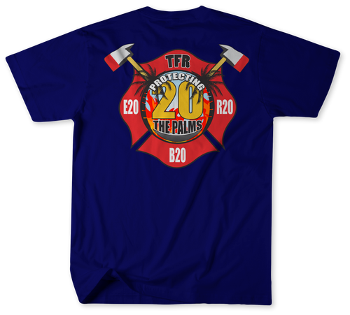 Tampa Fire Rescue Station 20 Off Duty Shirt v1