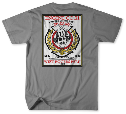 Unofficial Chicago Fire Department Firehouse 71 Shirt v1 Unofficial Chicago Fire Department Firehouse 71 Shirt v1