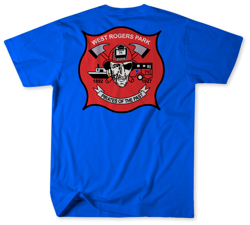 Unofficial Chicago Fire Department Firehouse 71 Shirt v2