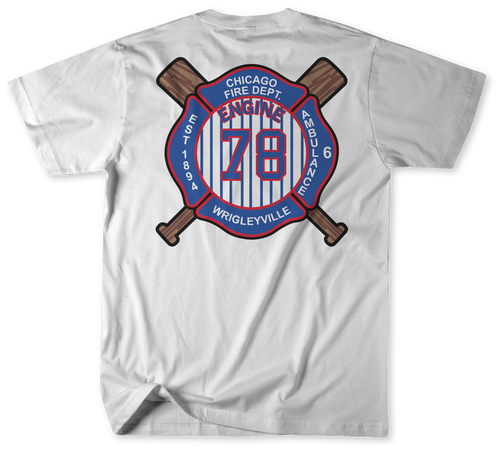 Unofficial Chicago Fire Department Firehouse 78 Shirt v2 Unofficial Chicago Fire Department Firehouse 78 Shirt v2