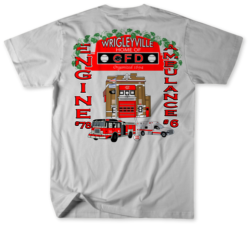 Unofficial Chicago Fire Department Firehouse 78 Shirt v3 Unofficial Chicago Fire Department Firehouse 78 Shirt v3