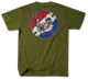 Unofficial Chicago Fire Department Firehouse 123 Tower Ladder Shirt v2