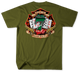 Unofficial Chicago Fire Department Firehouse 7 Shirt