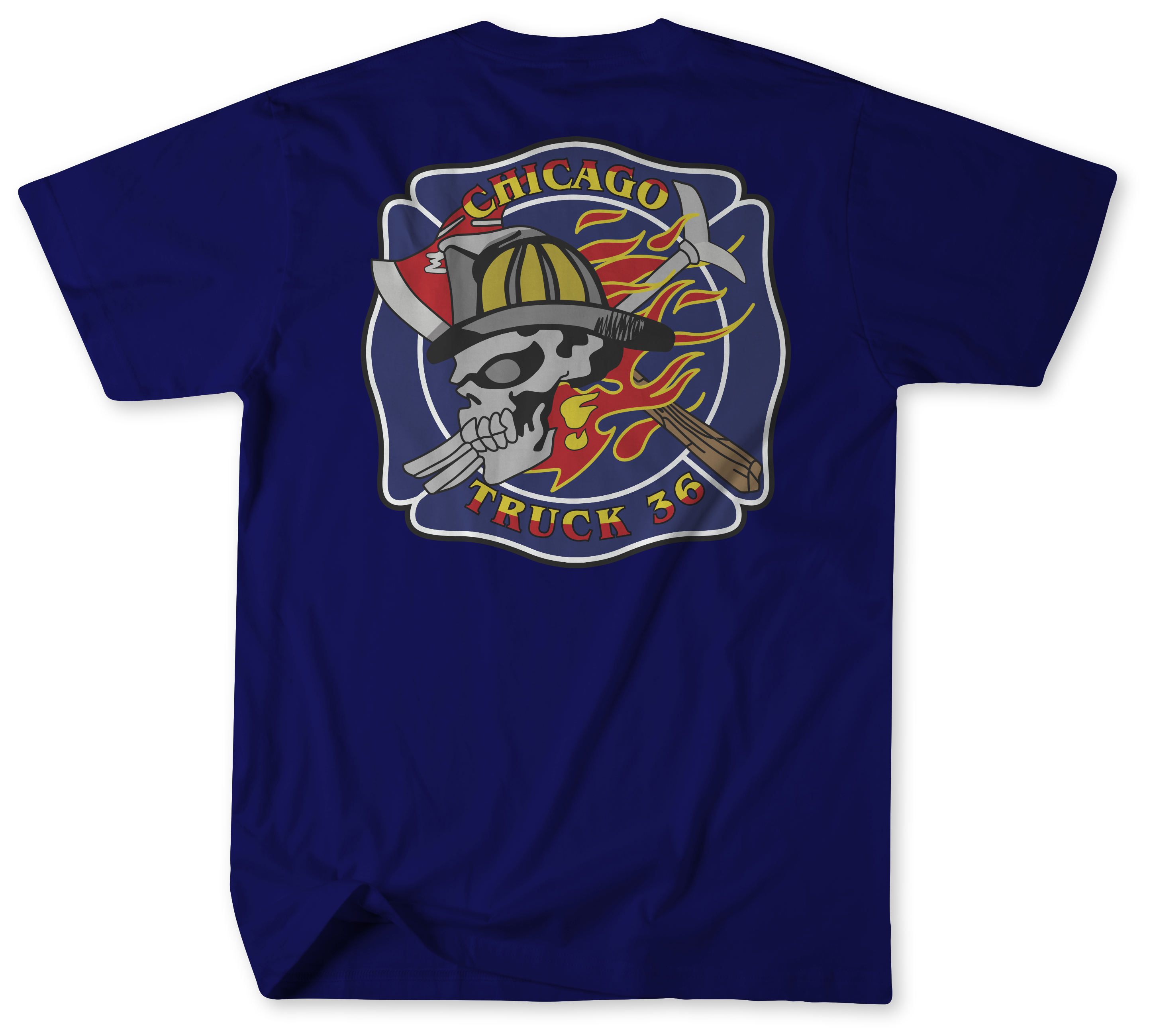 23AW　CHALLENGER　fire work shirt CHALLENGER L/S FIRE WORK SHIRT (SAX BLUE) CLG-SH 023-007