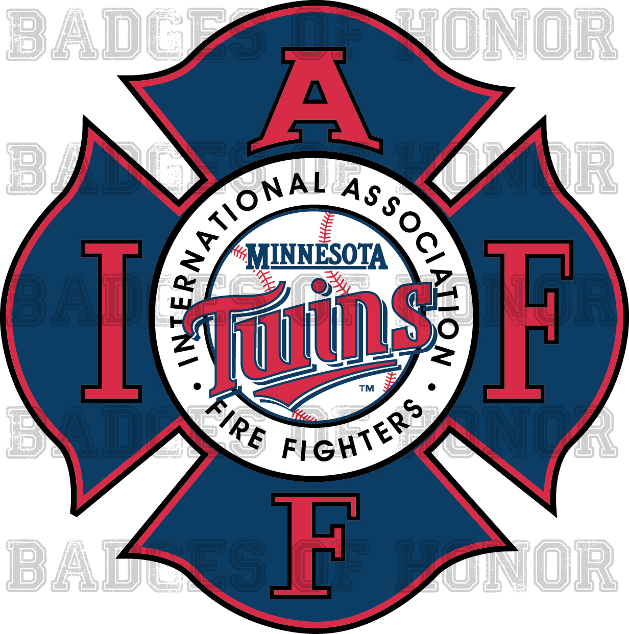 IAFF Baseball Decals