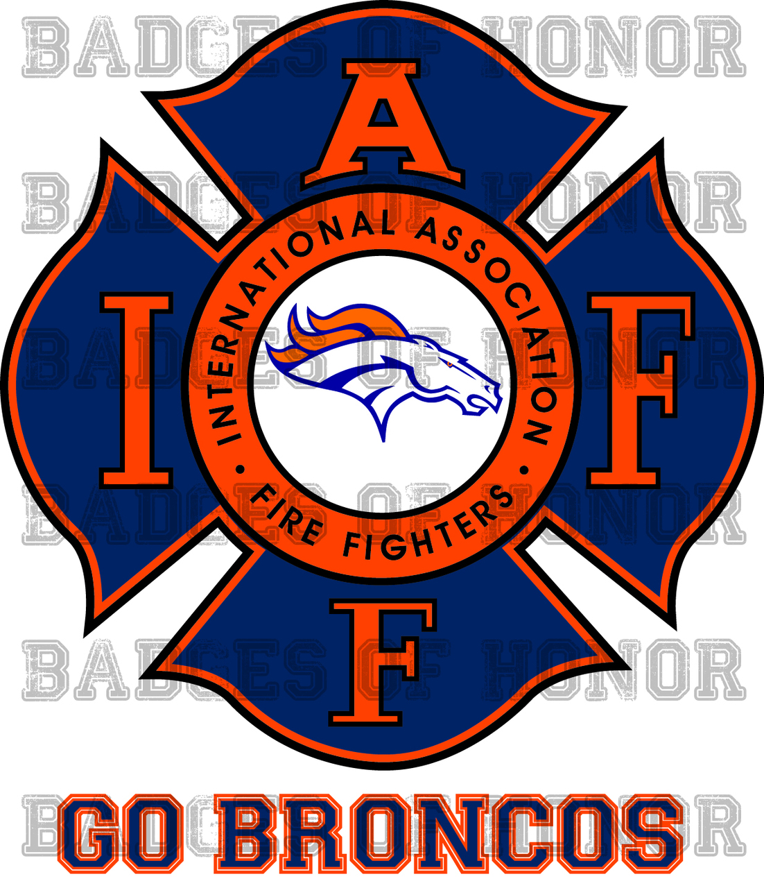 IAFF Baseball Decals