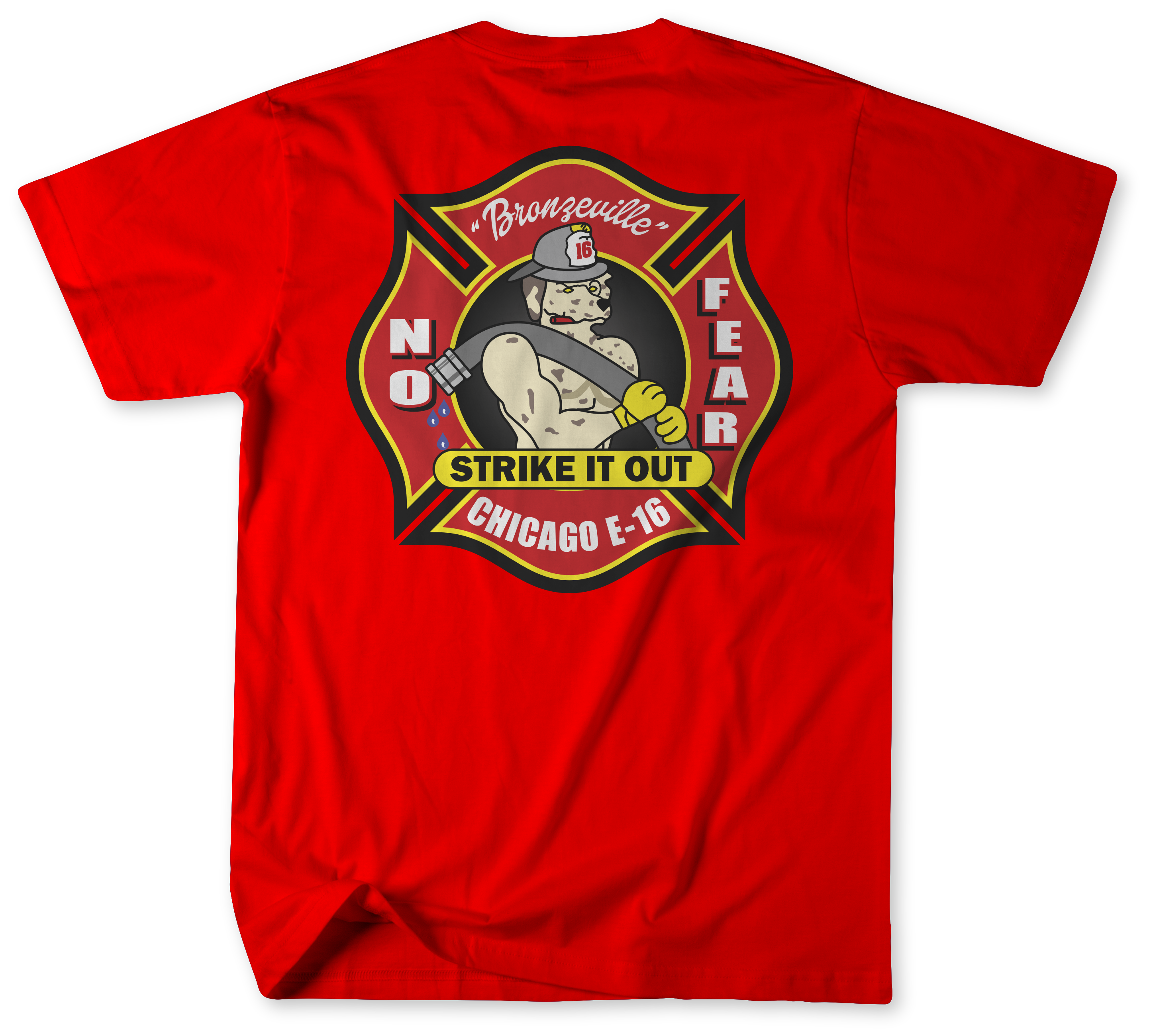 Firehouse Shirt Unofficial Chicago 16 Department Fire