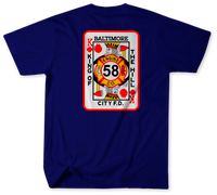 Unofficial Baltimore City Fire Department Engine 58 Shirt v1