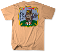 Unofficial Baltimore City Fire Department Engine 58 Shirt v2