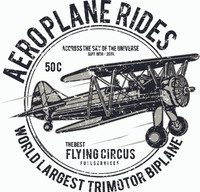 Vintage Aeroplane Rides Shirt