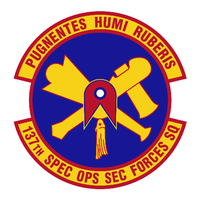 137th Security Forces Squadron Shirt 