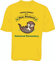 Oakstead Elementary School Star Student Parents Shirt