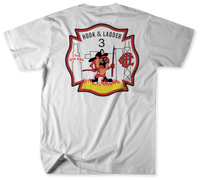 Unofficial Chicago Fire Department Firehouse 42 Hook and Ladder 3 Shirt