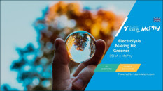 Electrolysis - Making H2 Greener |SHA x McPhy | E-learning