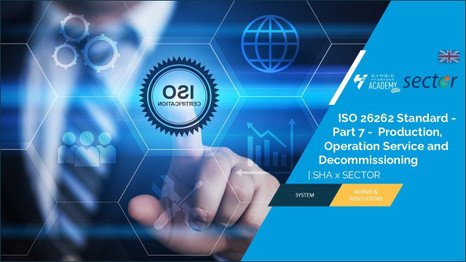 ISO 26262 Standard - Part 7 - Production, Operation, Service, and Decommissioning | SHA x SECTOR