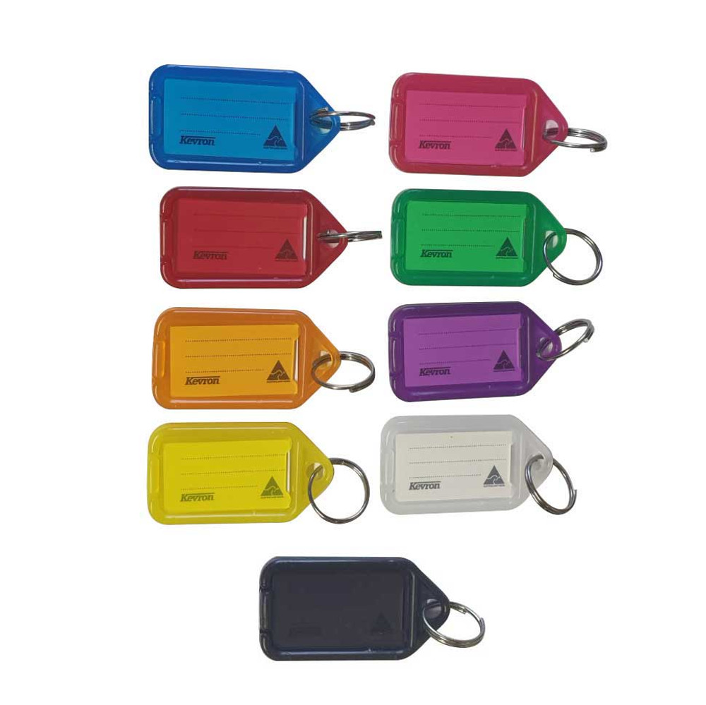 HEAD-ON SNAP OPEN KEY TAGS - Bag of 50