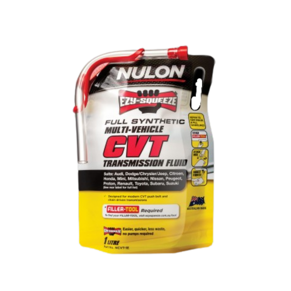 Nulon Full Synthetic Multi-Vehicle CVT Transmission Fluid 1L NULNCVT-1E