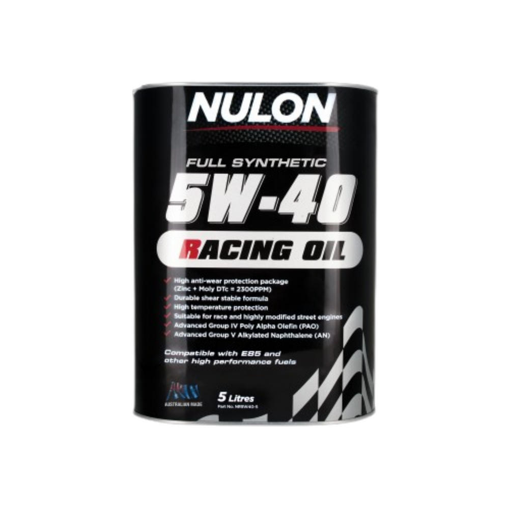 Nulon Full Synthetic 5W-40 Racing Oil 5L
