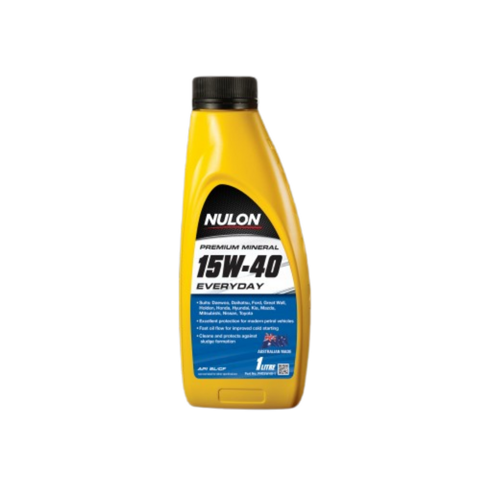 NULON Premium Mineral 15W-40 Everyday Engine Oil 1L NULPM15W40-1