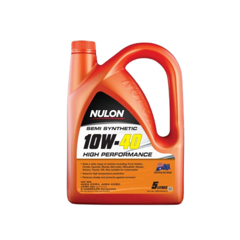 NULON Semi Synthetic 10W-40 High Performance Engine Oil NULSEM10W40-5