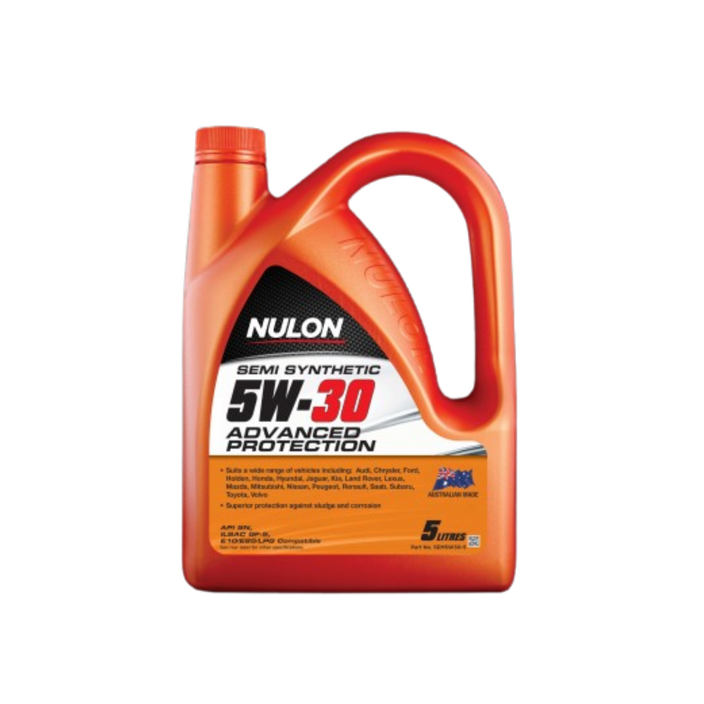 NULON Semi Synthetic 5W-30 Advanced Protection Engine Oil 5L NULSEM5W30-5