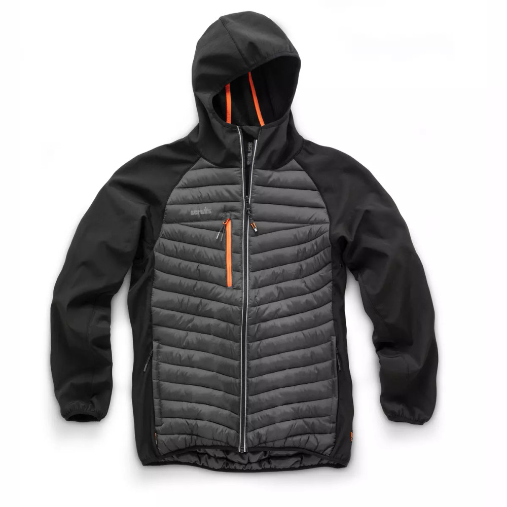 Scruffs Softshell Trade Thermo Jacket - Black/Graphite