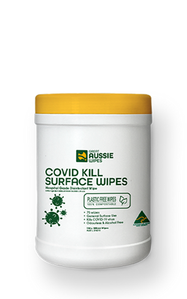 Covid Kill Surface Wipes - Canister